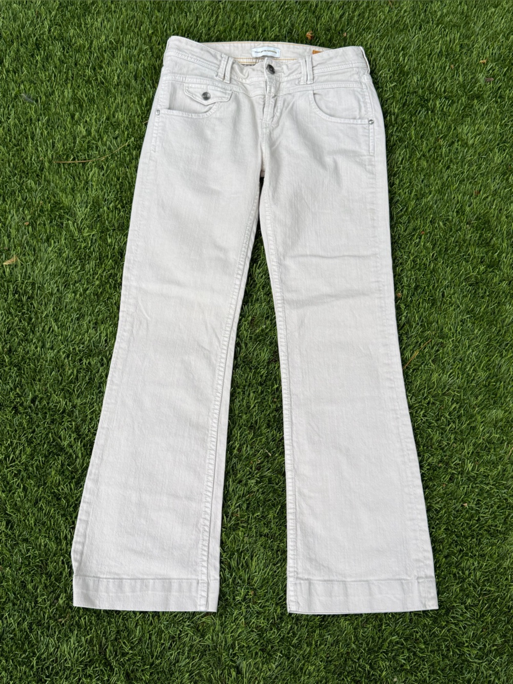Pilcro and the Letterpress Anthropologie "vintage slim" jeans - Size 27